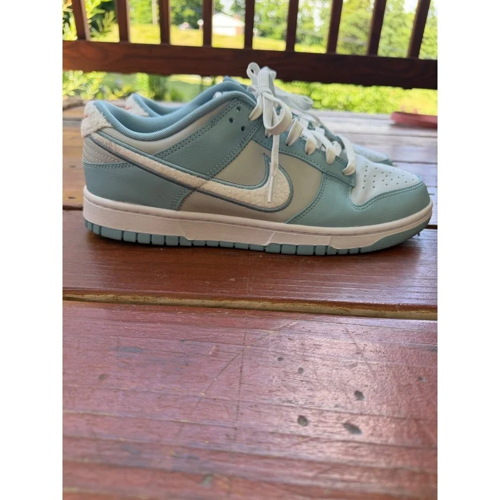 Nike Dunk Low Year of the Rabbit Light Blue Sail Chenille FD4203-161 Men Size 11